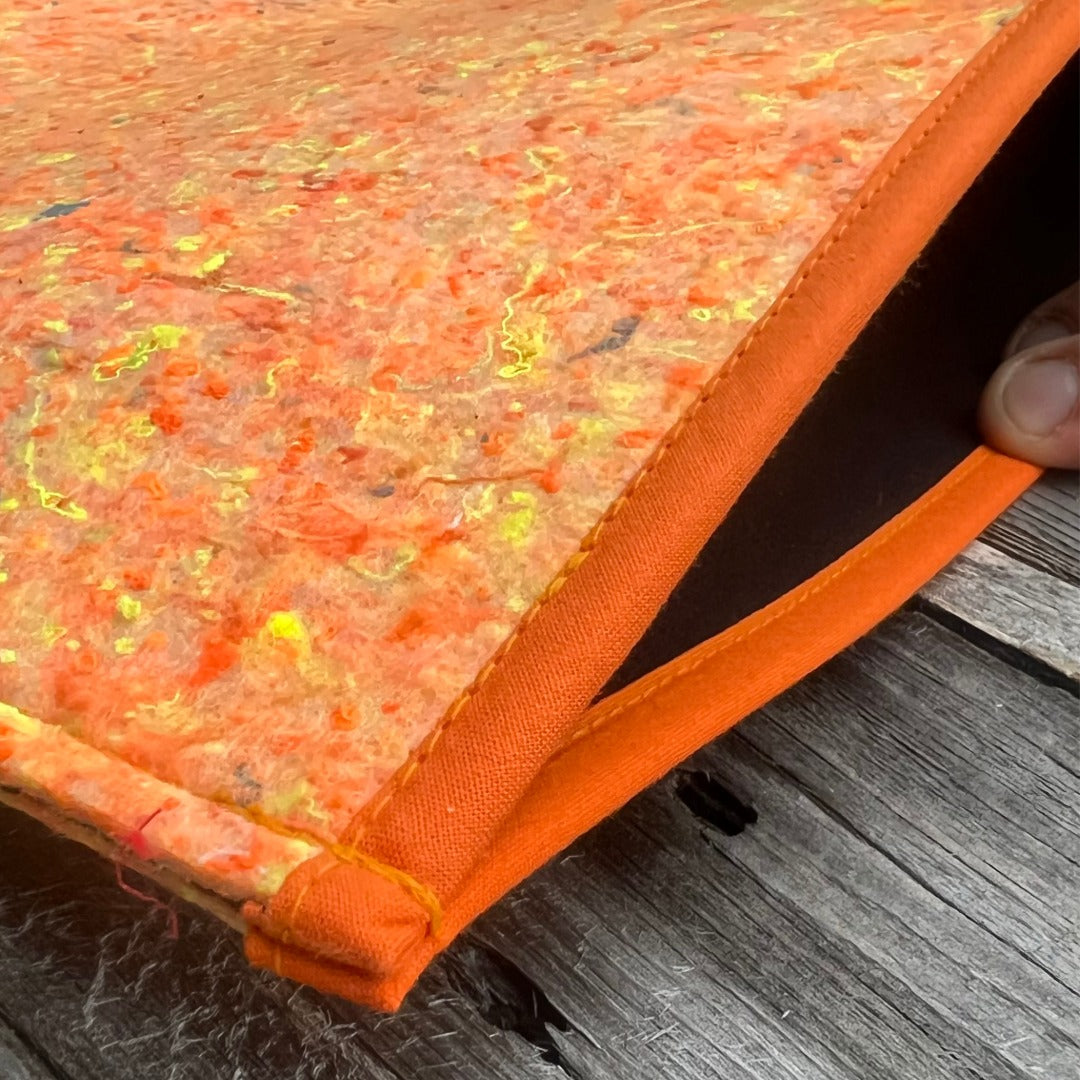 Läppärisuoja Tieksmäki 14” | oranssi-musta