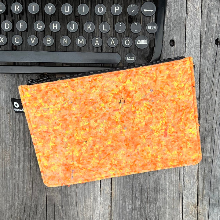 Accessory bag METSÄJAANU light green removable textile felt 15x20cm