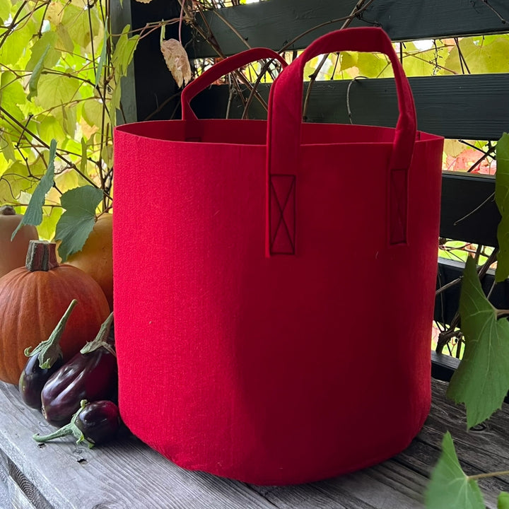 Storage basket BASIC red 30 L