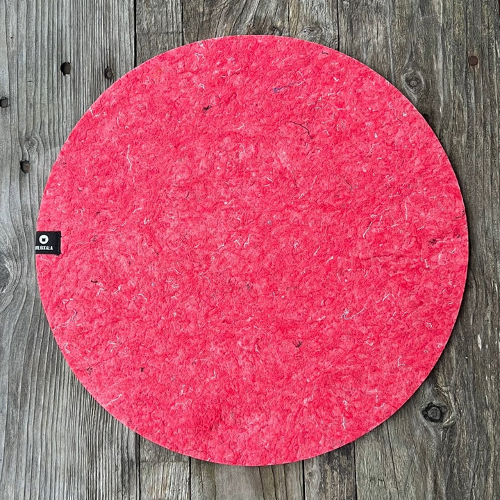 Pöytätabletti Ahtiala vihreä/punainen 38 cm poistotekstiilihuopa