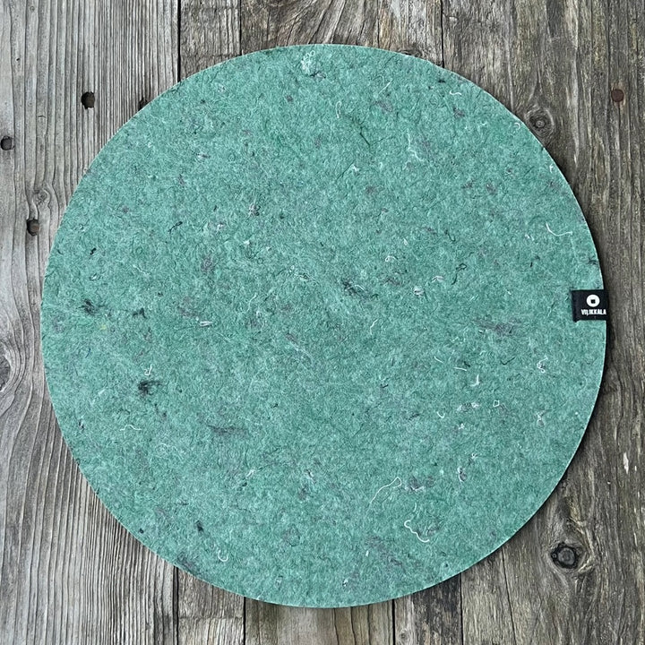 Pöytätabletti Ahtiala vihreä/punainen 38 cm poistotekstiilihuopa