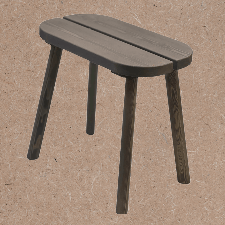 Sauna stool | Vintage | gray stain | 48*27*43 cm