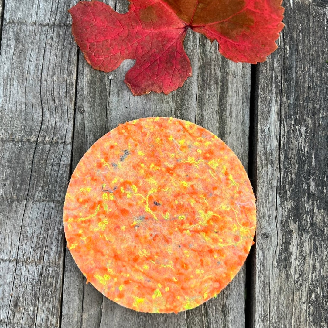 Lasinalunen Viiari oranssi/musta 6 kpl/setti