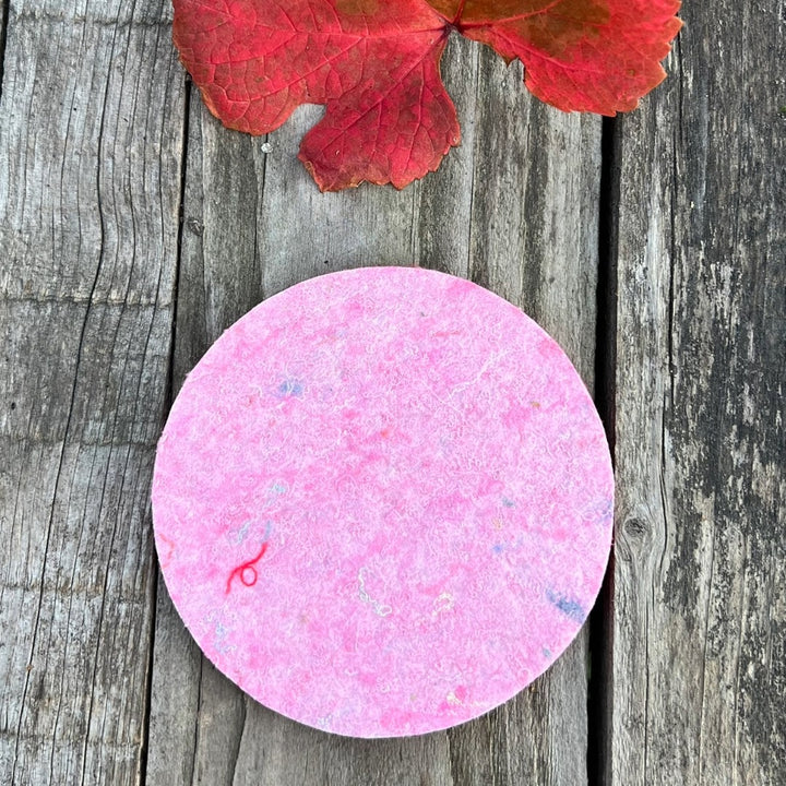 Viiari lasinaluset kierrätyskuidusta pinkki/punainen 6 kpl