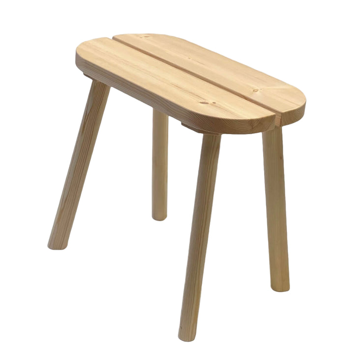 Sauna stool | Vintage | untreated wood | 48*27*43 cm