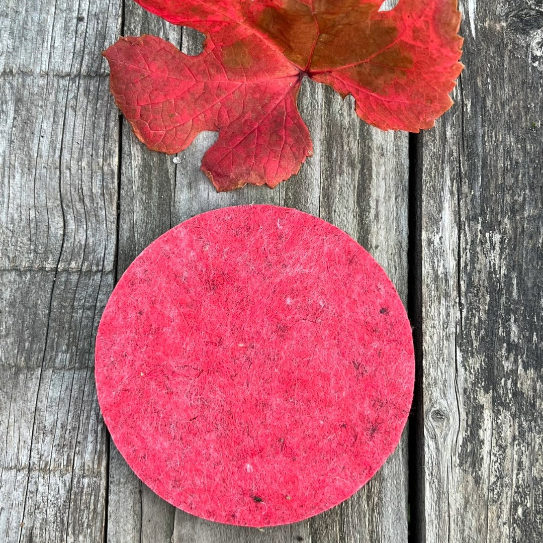 Lasinalunen Viiari musta/punainen 6 kpl/setti